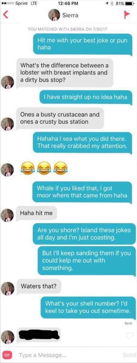 funny pick up lines that work